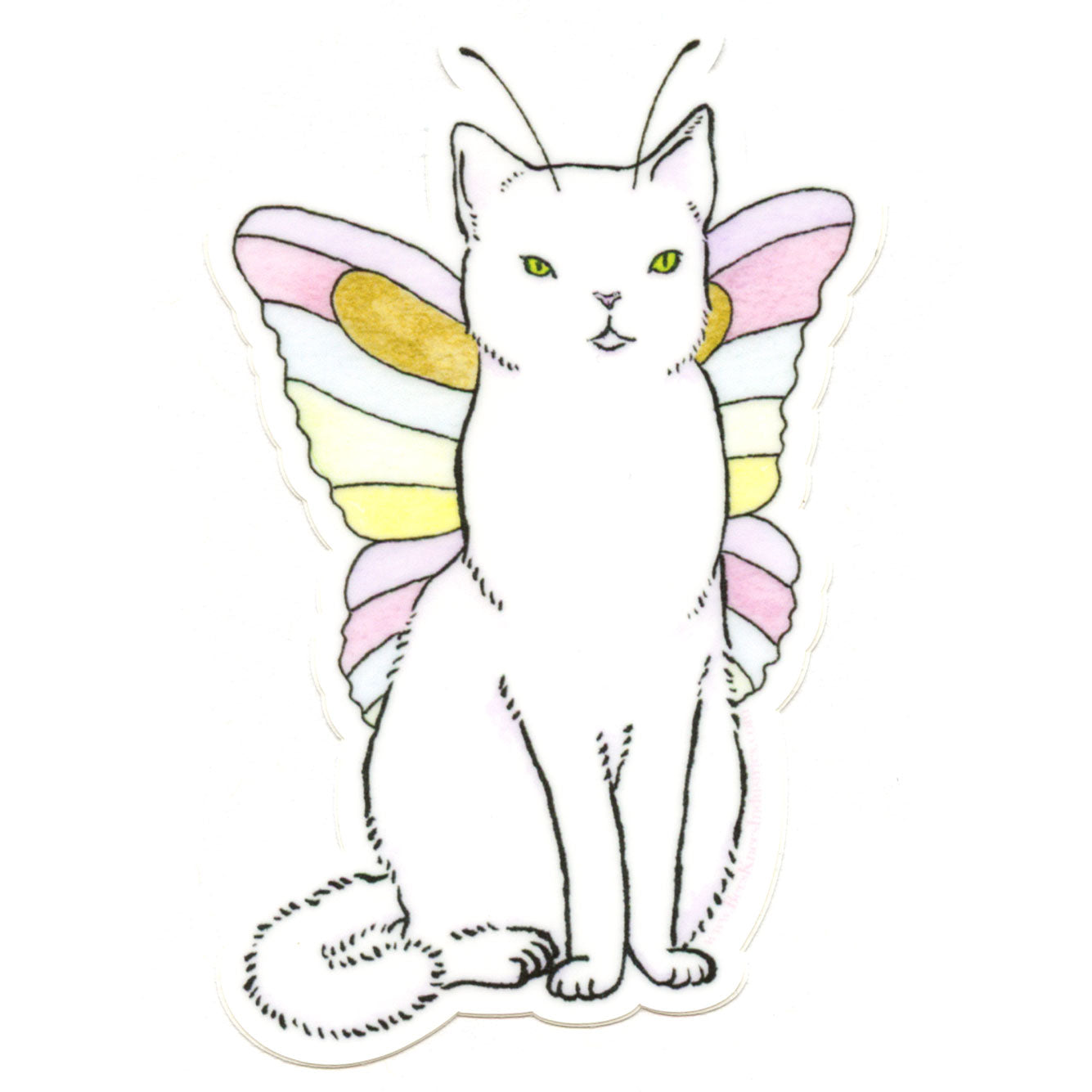 Catterfly Sticker