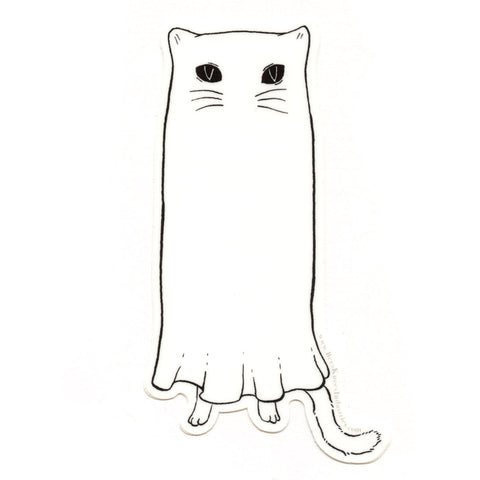 Floating Ghostie Sticker