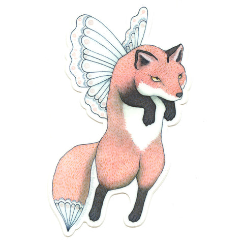 Fox Faerie Sticker