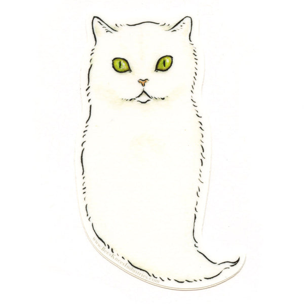 Ghost Cat Sticker