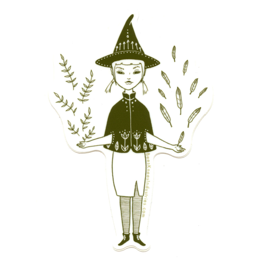 Hedge Witch Sticker