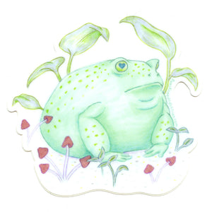 Round Toad Sticker